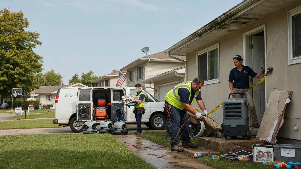 Water Damage Restoration in Oakdale, PA near me